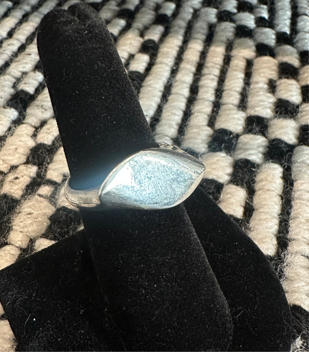 Sterling silver heavy ring