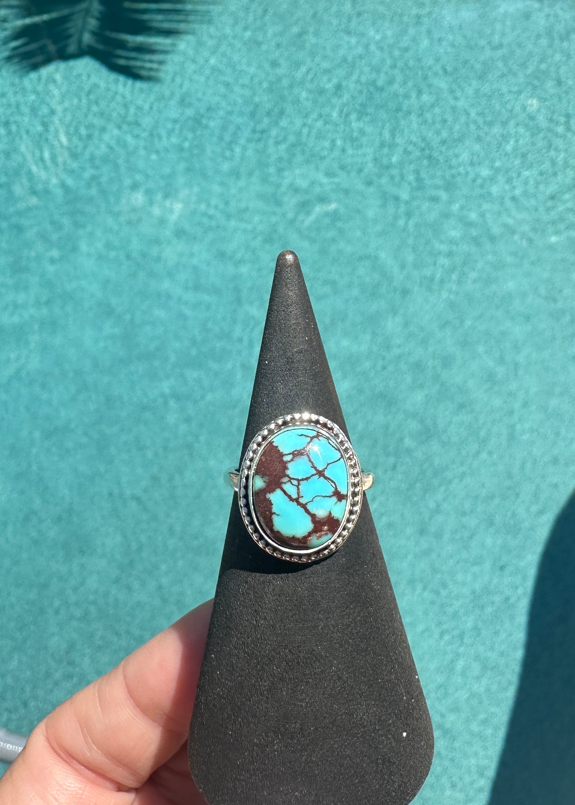 Egyptian turquoise ring
