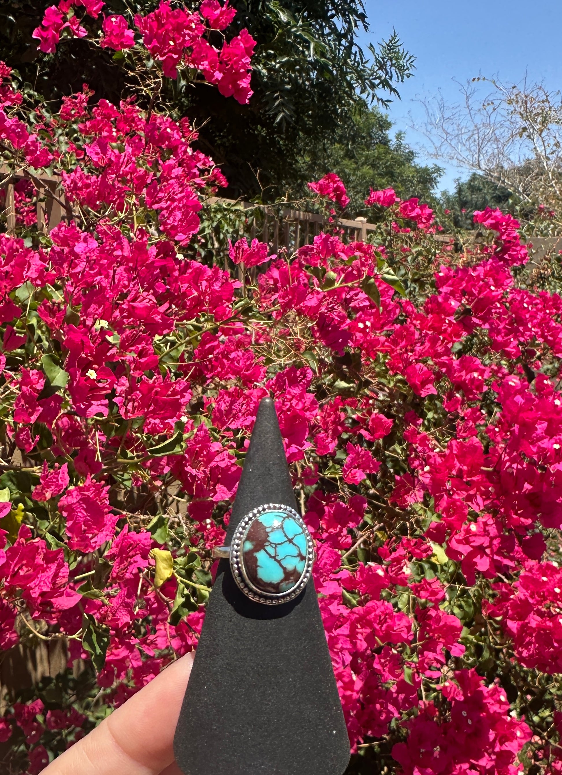 Egyptian turquoise ring