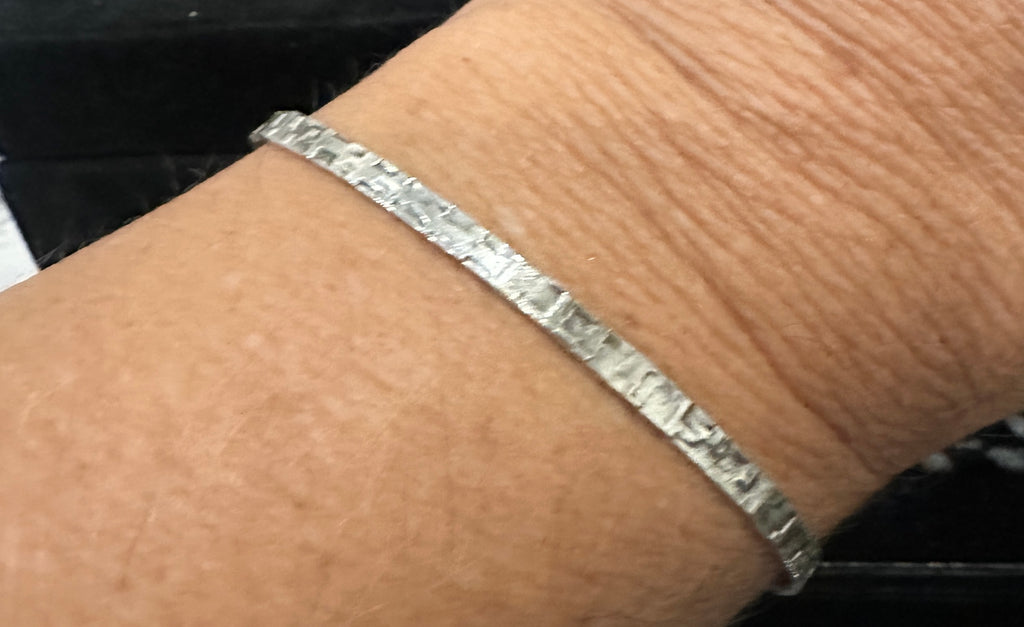 Sterling silver cuff bracelet