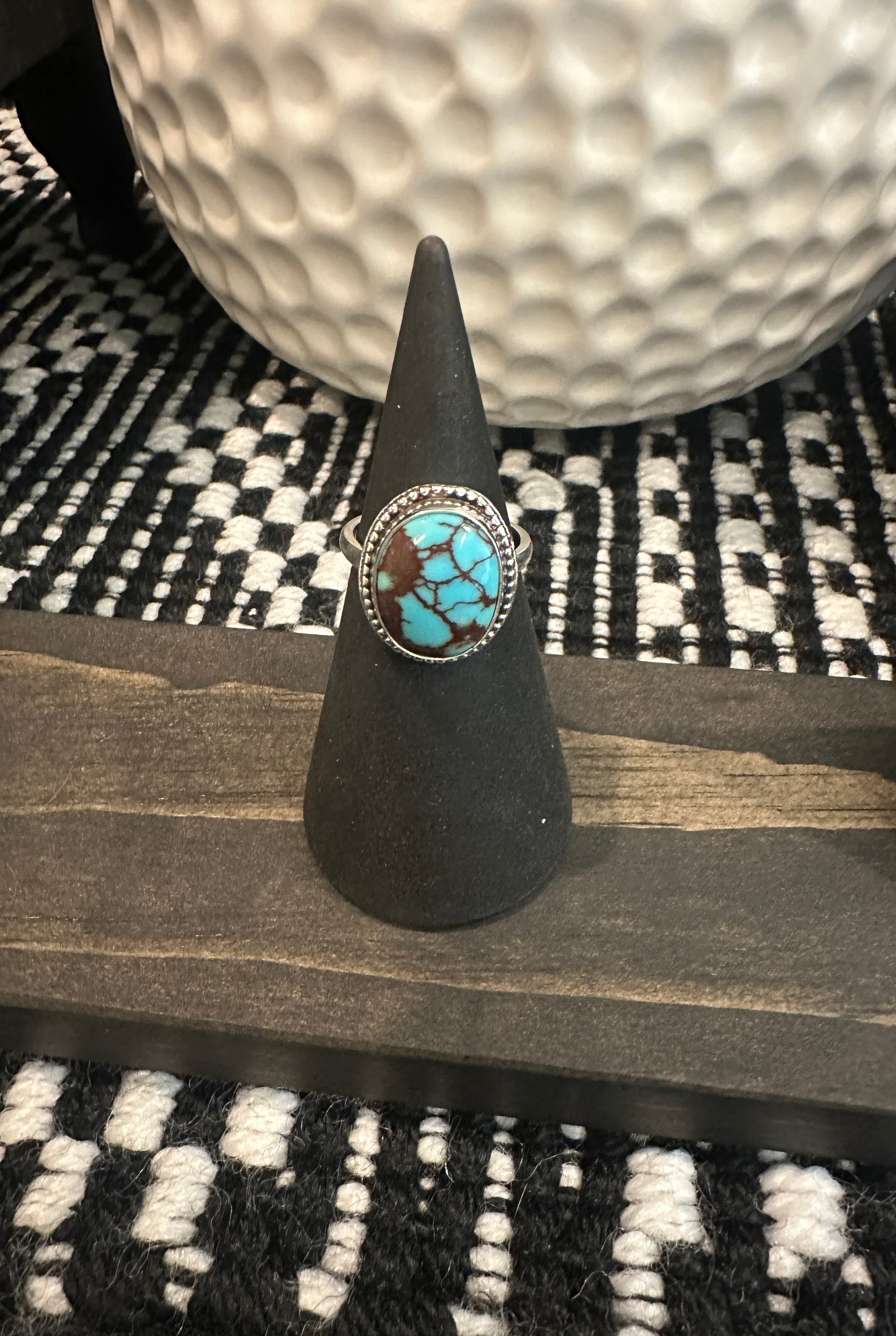 Egyptian turquoise ring