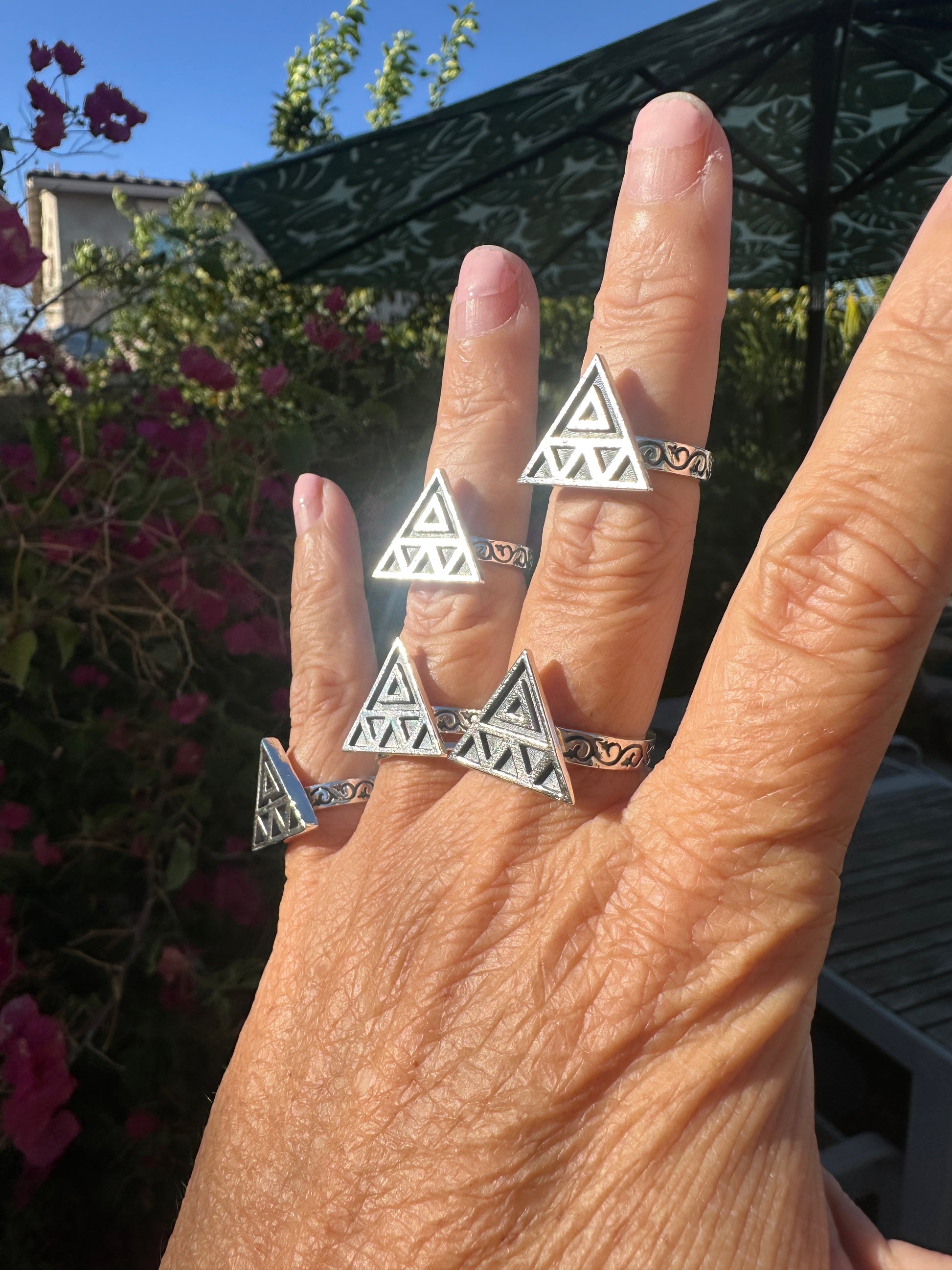 A triangle ring