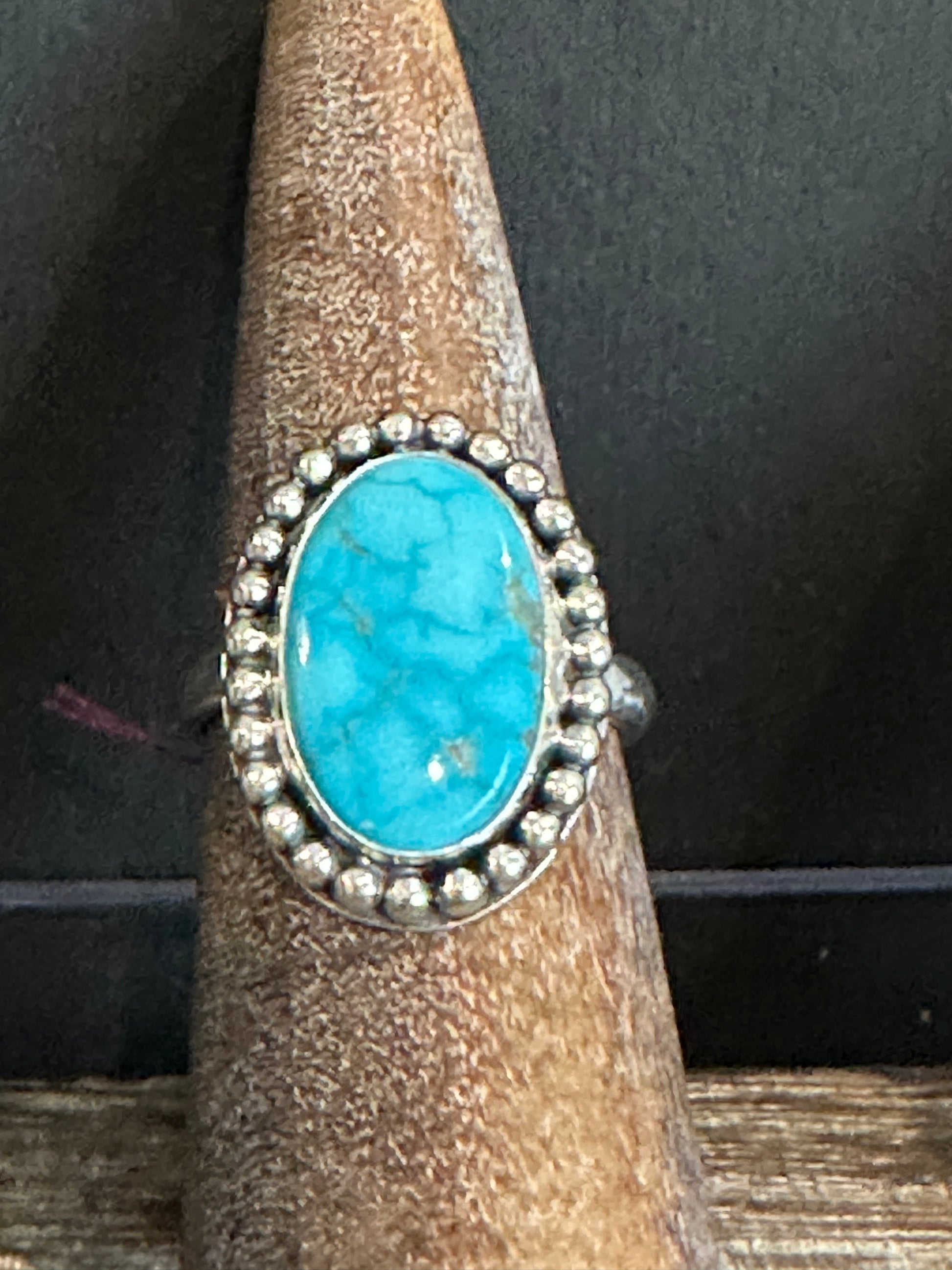 Blue Ridge Turquoise and  Sterling Silver ring